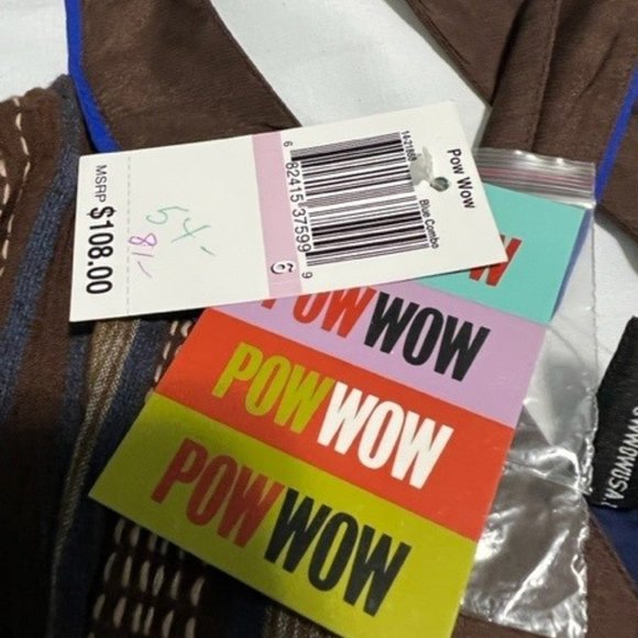 Pow Wow Embroidered Empire Waist Dress NEW WITH TAGS - Picture 2 of 3